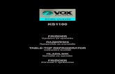 KS1100 - Home | VOX Electronics...Zamena sijalice Prilikom zamene sijalice u odeljku frižidera; 1.Isključite aparat iz struje, 2.Pritisnite kuke na obe strane poklopca sijalice i