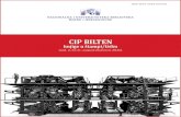 CIP BILTEN - nub.ba€¦ · U izgradnji informacijskog sistema i djelotvorne komunikacije između izdavača/nakladnika, biblioteka i korisnika CIP ima značenje jer: • daje brzu