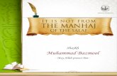 Shaykh - darpdfs.org · OF THE SALAF It is not from the Sunnah to put forward rules and guidelines according to (one's) opinion, but rather their Salafs) way was following the wordings