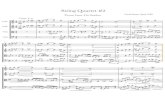 String Quartet #2 - franksinger.com · String Quartet #2 Theme From The Shadow Frank Singer (April 1982) Largo D=54