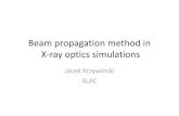 Beam propagation method in X-ray optics simulationsiwxm.cells.es/docs/IWXM12_Krzywinski.pdf · One of them is so called Beam Propagation Method (BPM) • Numerical implementation