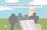 Putting Licensing to the Test - ij.orgij.org/wp-content/uploads/2016/10/Putting-Licensing-to-the-Test-3.pdf · Putting Licensing to the Test How Licenses for Tour Guides Fail Consumers—and