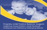 Program-Wide Positive Behavior Supportkskits.dept.ku.edu/ta/Packets/PosBehSupportPDF/...Program-Wide Positive Behavior Support: Supporting Young Children’s Social-Emotional Development