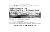 Advanced Subsidiary Biology or Biology Human Level/Biology/Resour… · EDEXCEL Specification AS Biology and Biology (Human) Unit 1 - Molecules and cells Year Set 1 Time allowed 1