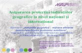 Asigurarea protecției indicațiilor geografice la nivel național și ...agepi.gov.md/sites/default/files/2015/05/Seminar_Food...2015/05/22  · Asigurarea protecției indicațiilor