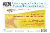 New Amtliches Mitteilungsblatt für die Stadt Sangerhausen … · 2016. 6. 16. · Amtliches Mitteilungsblatt für die Stadt Sangerhausen Sangerhäuser Nachrichten Jahrgang 10, Freitag,