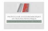 PROPHYLAXIE ANTITHROMBOTIQUE EN TRAUMA PÉDIATRIQUE€¦ · F5 Leiden 5.7 6.9 COC + F5 Leiden 28.5 34.7 Lancet 1994 3.5/1000 0.7/1000 0.4/1000 ... coagulopathy of trauma and to determine