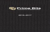 Prime Bits - Department of Mathematics · 2017. 2. 8. · Prime Bits Department of Mathematics 2016-2017 Chair’s Communique One afternoon this past July, I received a telephone