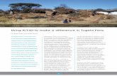 Using ICT4D to make a difference in Tugela Ferry · A group of ICT4D researchers from the Department of Informatics at the University of Pretoria were in the fortunate position to