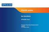 IPSASB update...IPSAS 1, Presentation of Financial Statements Limited Review of the Conceptual Framework IPSAS 20, Related Party Transactions Accounting for Tax Expenditures IFRS 5,