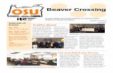 Beaver Crossing - Oregon State ITE · This year Oregon State ITE sent 15 students to the PacTrans professional and student confer-ences. The conference was held at the University