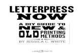 Letterpress now : a DIY guide to new & old printing methods · Letterpress now : a DIY guide to new & old printing methods Subject: Asheville, Lark Crafts, 2012 Keywords: Signatur