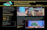 MASSACHUSETTS ACCORDION ASSOCIATION Volume 8, Issue 6 ... · ACCORDION ASSOCIATION The MAAA is a group of accordion enthusiasts that welcomes players of all skill levels and accordion