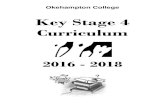 Key Stage 4 Curriculum - Okehampton College · To develop fluent knowledge, skills and understanding of mathematical methods and concepts. To acquire, select and apply mathematical