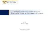Pembebasan Bea Masuk dan Cukai Atas Impor Barang Untuk ... · Direktorat Jenderal Bea dan Cukai Lantai 11 Gedung Kalimantan Kantor Pusat Direktorat Jenderal Bea dan Cukai Jalan Jend