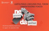 LGBTIQ PRAVA U MEDIJIMA PRIJE, TOKOM I NAKON …media.cgo-cce.org/2019/09/Ne-diskriminaciji-da-razlicitosti-FINAL-1.pdfBROJ OBJAVA O TEMI 24 65 181 Televizije Štampani mediji Internet
