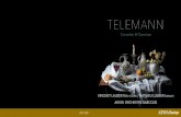 TELEMANN - atma-16340.kxcdn.com · Telemann y fonde la première de plusieurs sociétés amicales de musique qu’il dirigera, nommées collegium musicum, qu’on retrouvera aussi