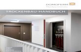 TROCKENBAU-HANDBUCH · TROCKENBAU-HANDBUCH TÜREN TORE ZARGEN VERGLASUNGEN Öffnet Räume. Schützt Leben.