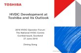 HVDC Development at Toshiba and Its Outlook · VSC HVDC Applications • The MMC technology is a focus point in VSC systems • The right technology for offshore wind and solar power