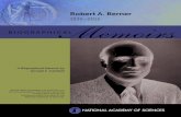 Robert A. Berner - National Academy of Sciencesnasonline.org/.../biographical-memoirs/memoir-pdfs/berner-robert.pdf · Especially the grin. Bob was, of course, a scientific legend.