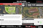 WILLOW ACRES ALE S R M R Lancaster, PA 17603€¦ · WILLOW ACRES Shultz Road & Millwood Road | Lancaster, PA | 17603 RYAN MYERS 717 843 5555 York O ce: 3528 Concord Rd. York, PA