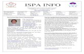 ISPA INFOfiles.meetup.com/1723228/ISPA%20Info%20DEC%202010.pdfISPA CAN President Vice-President East Vice-President West Secretary Treasurer USA President Hans-Jürgen Steinmetz Harald