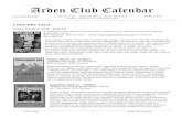 Arden Club Calendarardenclub.org/files/2020/03/AC_March2020.pdf · Groom and of course his rousing cover of Madonna’s Like A Prayer. We are thrilled to announce that Wesley Stace