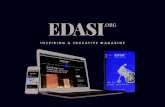 INSPIRING & EDUCATIVE MAGAZINE · Edasi is a magazine, aimed to inspire and educate. A quality pastime. • Edasi’s mission is to create a supportive environ-ment and make you strive