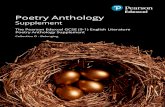 Poetry Anthology · 2020. 10. 7. · Poetry Anthology. Acknowledgements prepared on 11th June 2019. Amended 14th June 2019. We are grateful to the following for permission to reproduce