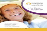 WOMEN’S HEALTH for Every Woman...We’re for whatever makes you, uniquely you. Because when women are healthy, we’re all healthier. Capital Region Physicians Women’s Health …for