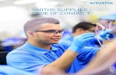SMITHS SUPPLIER CODE OF CONDUCT · Smiths Supplier Code of Conduct (the “Supplier Code”) is based on our corporate values and applies to all our Suppliers and their employees,
