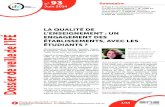 La qualité de l’enseignement : un engagement des ...veille-et-analyses.ens-lyon.fr/DA-Veille/93-juin-2014.pdf · miner les facteurs susceptibles de soute-nir un processus d’amélioration