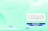 LÝNEER MENFEZ (BLG) - BSK · Lineer Menfez Çerçeve Tipleri ve Standart Ölçüler Tablosu Linear Grille Frame Types and Standard Dimensions Table 1.BLG.3 150 200 250 300 350 400