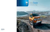 Dacia Duster - Renault · Dacia Duster 1 ROOF SPOT LIGHTS Enjoy the drive in complete safety! Roof spot lights make you more visible on the road. They elegantly complement the front