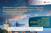 Fibrosing interstitial lung diseases of idiopathicildprague2014.gsymposion.com/data/pg_files/d4c9f... · Two-dimensional analysis of elements and mononuclear cells in hard metal lung
