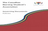 The Canadian Documents/Policies booklet... · 2016. 1. 28. · 1. The anadian Nursing Students’ Association is a bilingual and multicultural association. English and French are