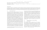 l Iterative Decoding of Superposition Codingliping/Research... · Iterative Decoding of Superposition Coding l Jun Tong and Li Ping ... Encoder of a superposition coding system. The