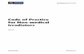 Code of Practice for Non-medical Irradiators ORS C8 · Citation: Ministry of Health. 2020. Code of Practice for Non-medical Irradiators: ORS C8.Wellington: Ministry of Health. Published
