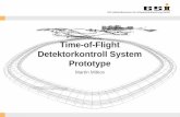Time-of-Flight Detektorkontroll System Prototype · Ausarbeitung schreiben Mon 05.12.16 - Mit 22.02.17 Vorbereitung des Abschluss Workshops Mon 16.01.17 - Mon 20.02.17 Einsetzen des