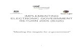 IMPLEMENTING ELECTRONICGOVERNMENT RETURN2005(IEG5) · 2008. 9. 3. · 3 TheCouncilisalsoaninvolvedmemberoftheLeicester-Shiree-GovernmentPartnership andtheBetterAccesstoBetterServicesinitiative(BABSI).Bothpartnershipsprovidean