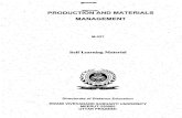 4 PRODUCTION AND MATERIALS MANAGEMENT · H.F. Dodge & H.G. Roming 1935 Operations research applications in P.M. Blacker and others.’ World War II 1940 John Mauchlly and J.P. Eckert