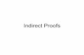 Indirect Proofs - Stanford University...P → Q means “any time P is true, Q is true.” The only way to disprove this is to show that there is some way for P to be true and Q to