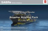 SABRe - KONGSBERG · 2019. 3. 30. · SABRe Briefs & Guidance . Introduction 2 2 of 11 • The Kongsberg Maritime CM Control Production System Change process consists of 4 Steps -