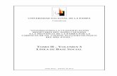 OMO II VOLUMEN 3 ÍNEA DE ASE OCIAL - UNLPam - Tomo II - Volumen 3 - Linea de ba… · universidad nacional de la pampa consultora "estudio para la cuantificaciÓn monetaria del daÑo