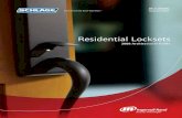 Residential Locksetssweets.construction.com/swts_content_files/151366/... · Experience keyless freedom with Schlage keypad locks, revolutionary products that bring security to a
