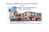 INDICE...2020/05/19  · Profesional, de la comuna de La Serena, es un colegio subvencionado de carácter gratuito y con sistema de Jornada Escolar Completa, según Resolución exenta
