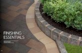FINISHING ESSENTIALS - Marshalls · Joint Filling Sand • Kiln Dried Sand • Use on driveways & patios • Quick & easy to apply • Recommended for SYMPHONY® Plus ... Its quick