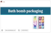 Luxury Bath bomb packaging available in London, UK