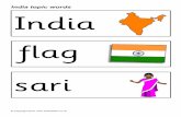 India topic words India flag sari · India topic words © Copyright 2018,  samosas rice bhajis. Title: Topic words Author: Compaq_Owner Created Date: 4/18/2018 9:18:22 AM