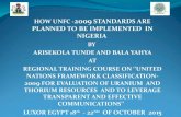 HOW UNFC -2009 STANDARDS ARE PLANNED TO BE IMPLEMENTED IN NIGERIA · 2015. 11. 18. · THE GEOLOGY OF NIGERIA The Geology of Nigeria is composed of 4 main groups: Basement Complex